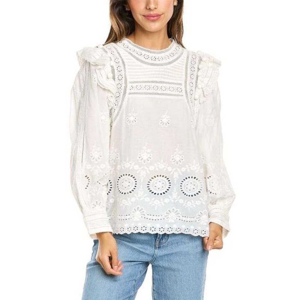 SEA NEW YORK WOMENS SOFIE BLOUSE